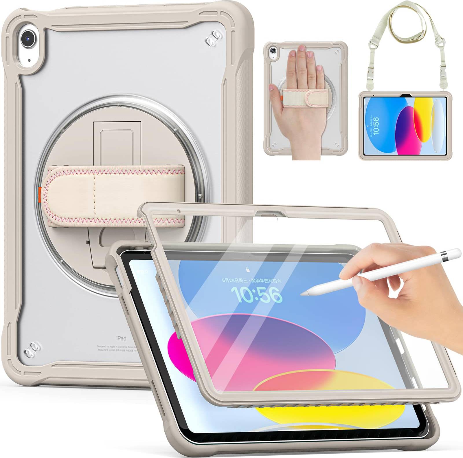 Ipad 10th gen Dteck Rugged Case iPad 10th Gen 10.9 Inch Gen