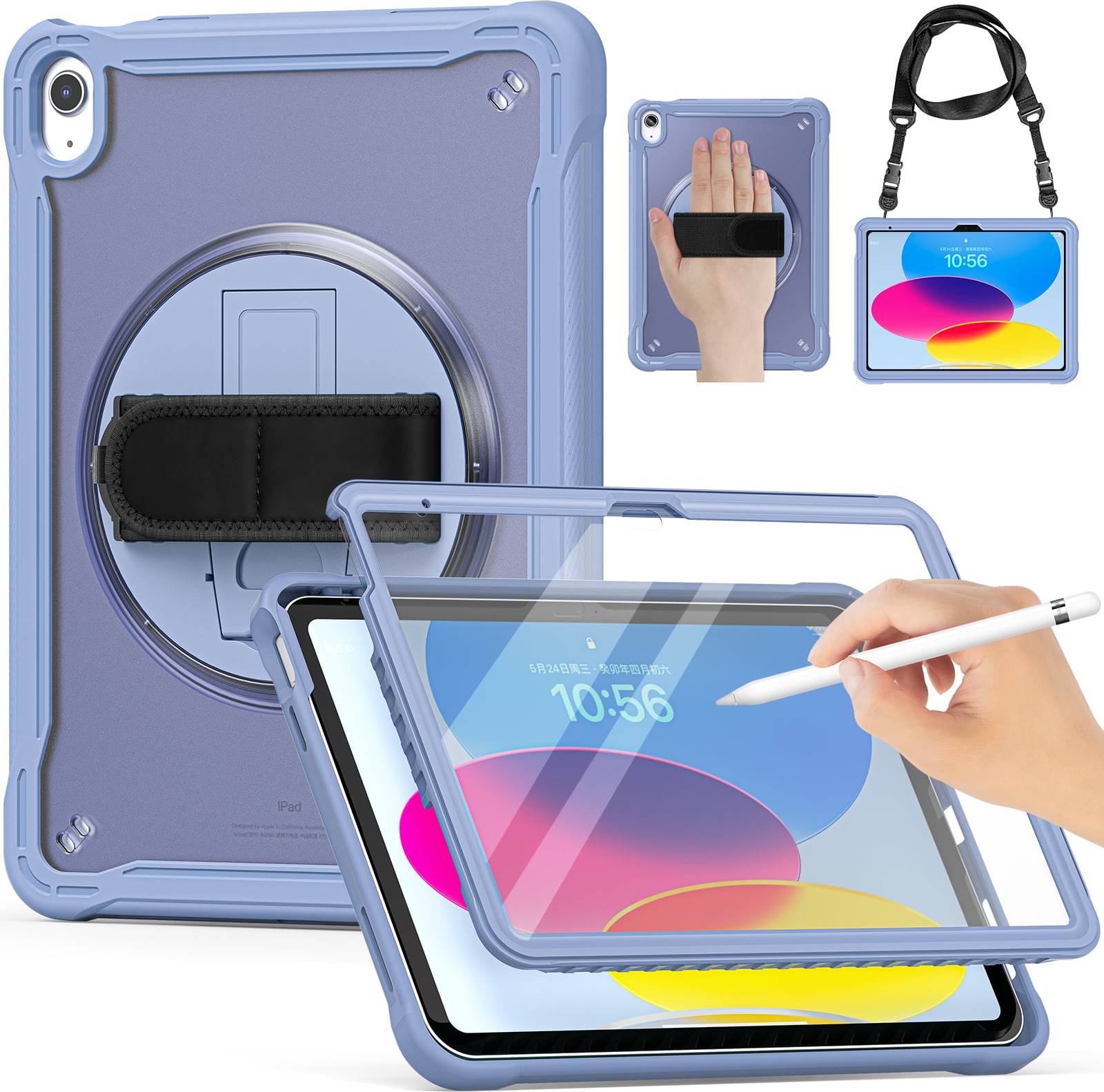 Ipad 10th gen Dteck Rugged Case iPad 10th Gen 10.9 Inch Gen