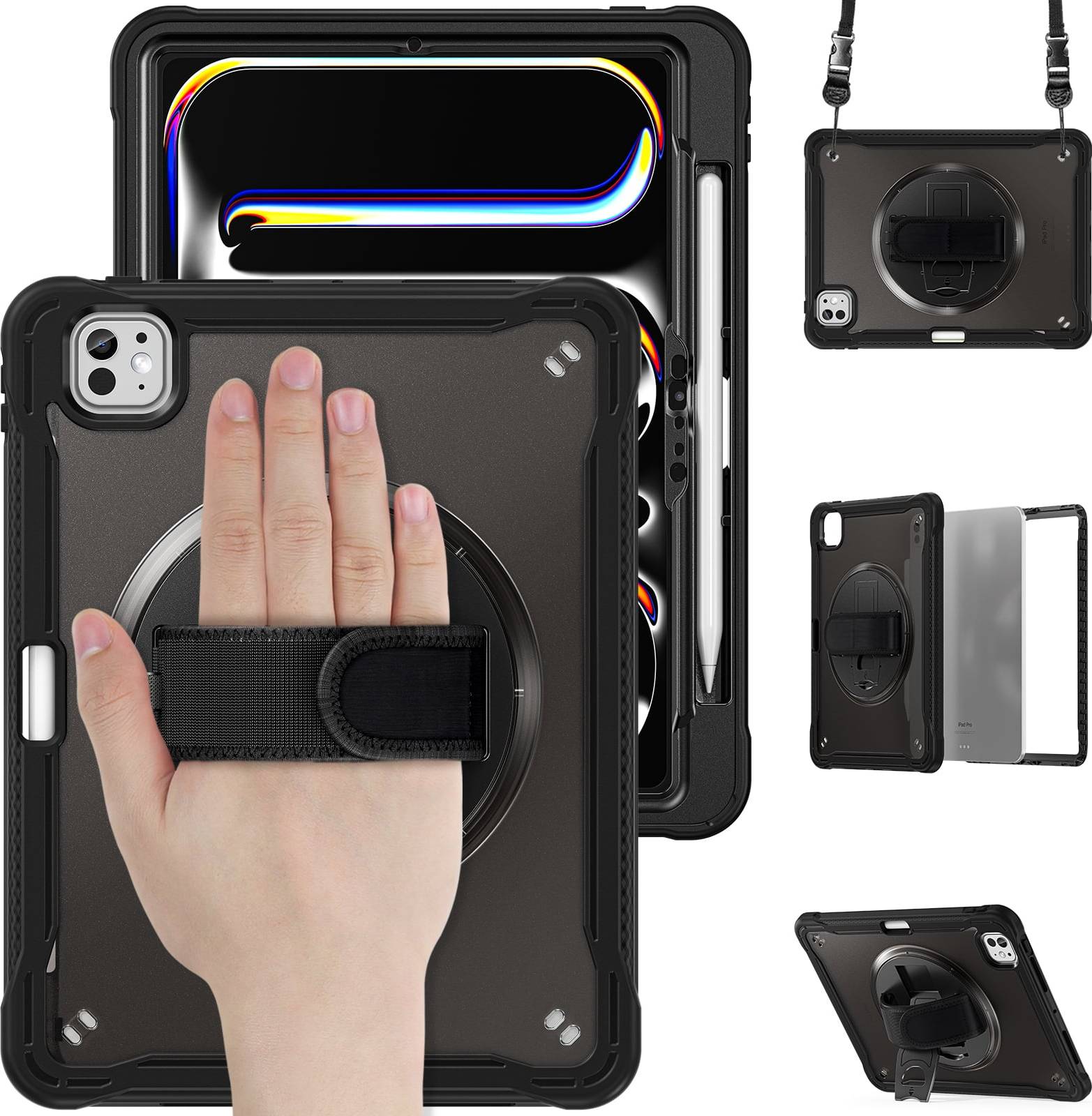 2024 ipad pro Dteck Rugged Case iPad Pro M4 11 2024