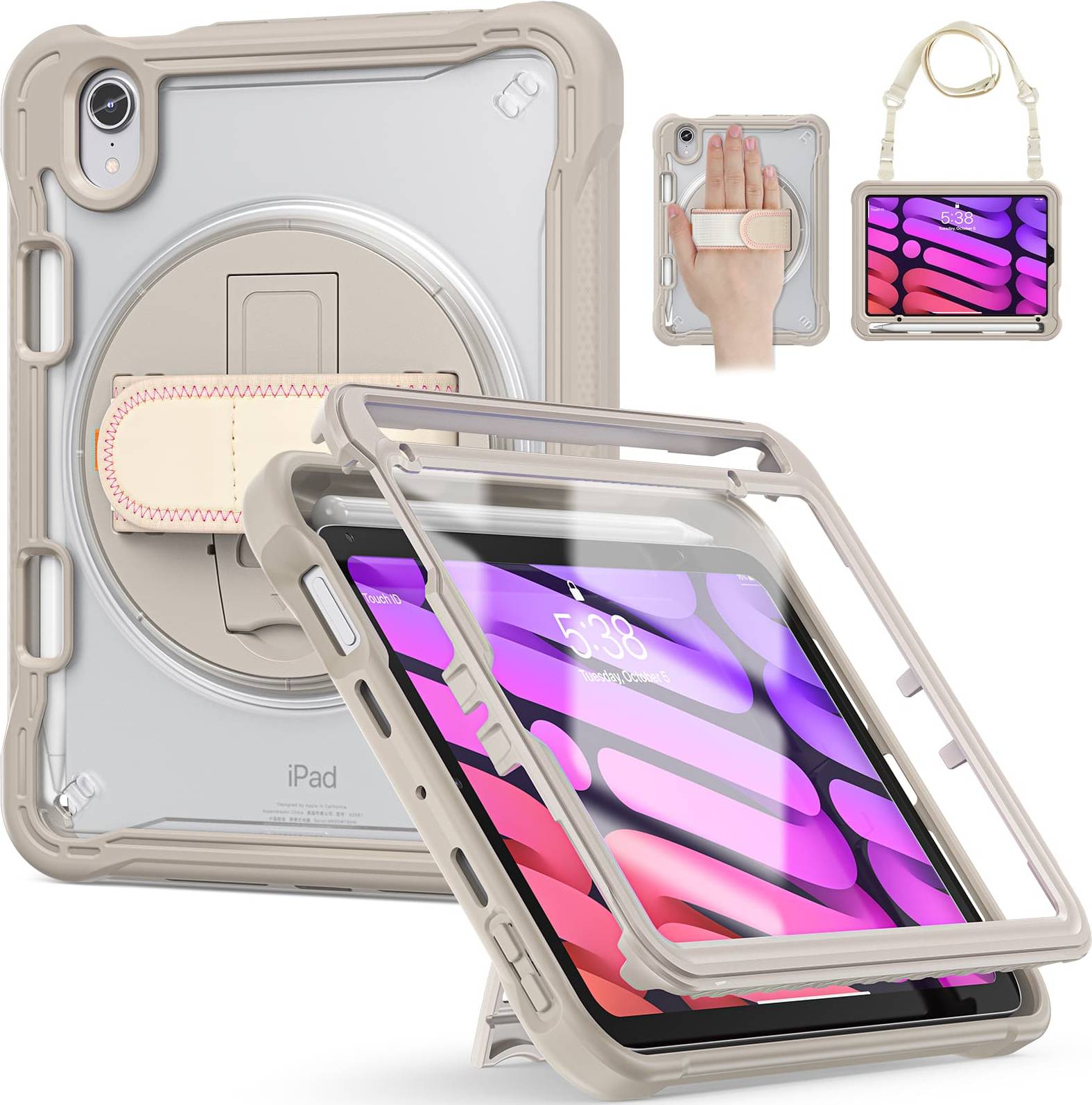 Ipad 2021 Dteck Rugged Case iPad Mini 6th Gen 2021