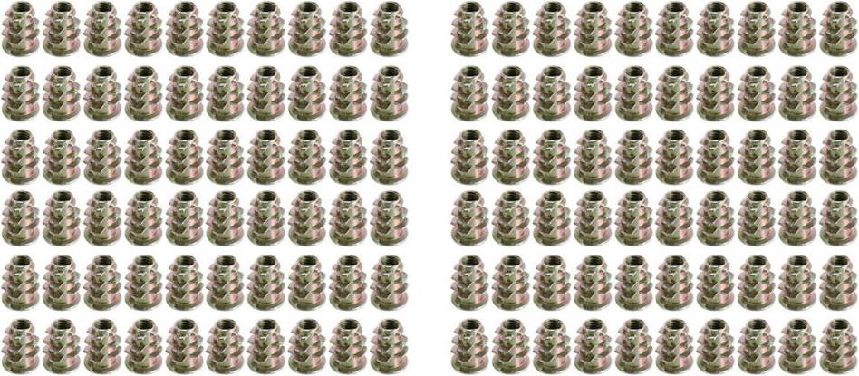 M4x10mm Thread Interface Screw Insert Nuts 120 Pcs