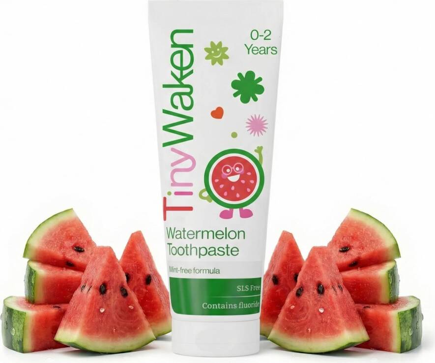 Tiny Baby Watermelon Fluoride Toothpaste