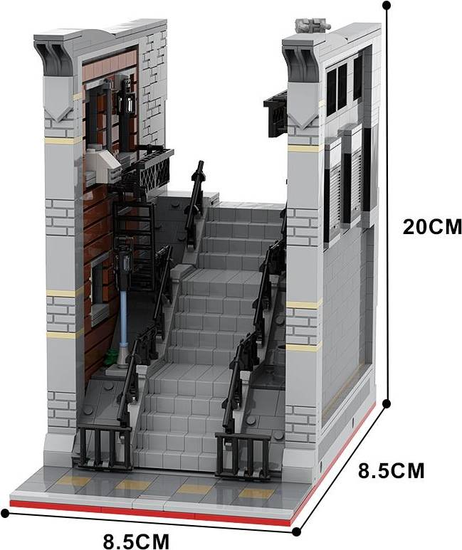 MOC Amusing Circus Joker Steps Kit