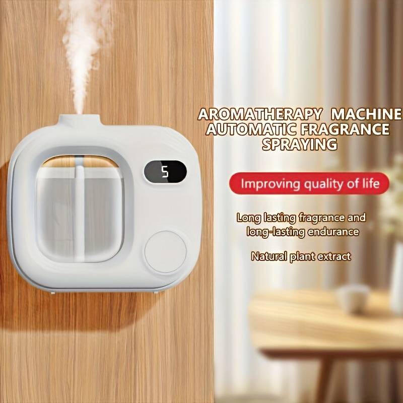 USB Rechargeable Aroma Diffuser With Display