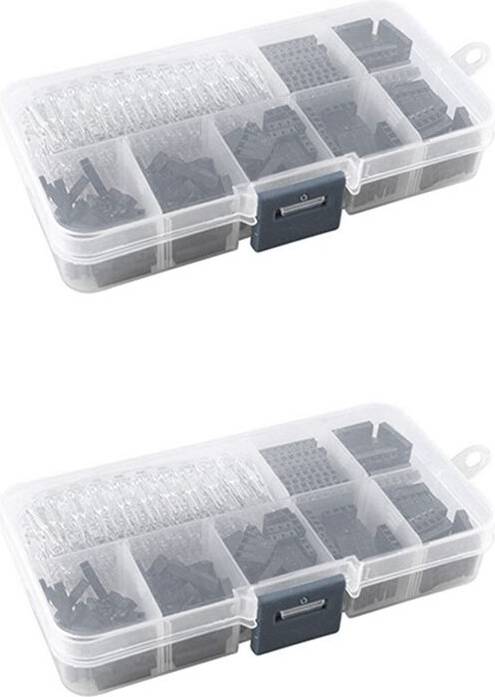 620Pcs Dupont Wire Jumper Pin Header Connector Kit