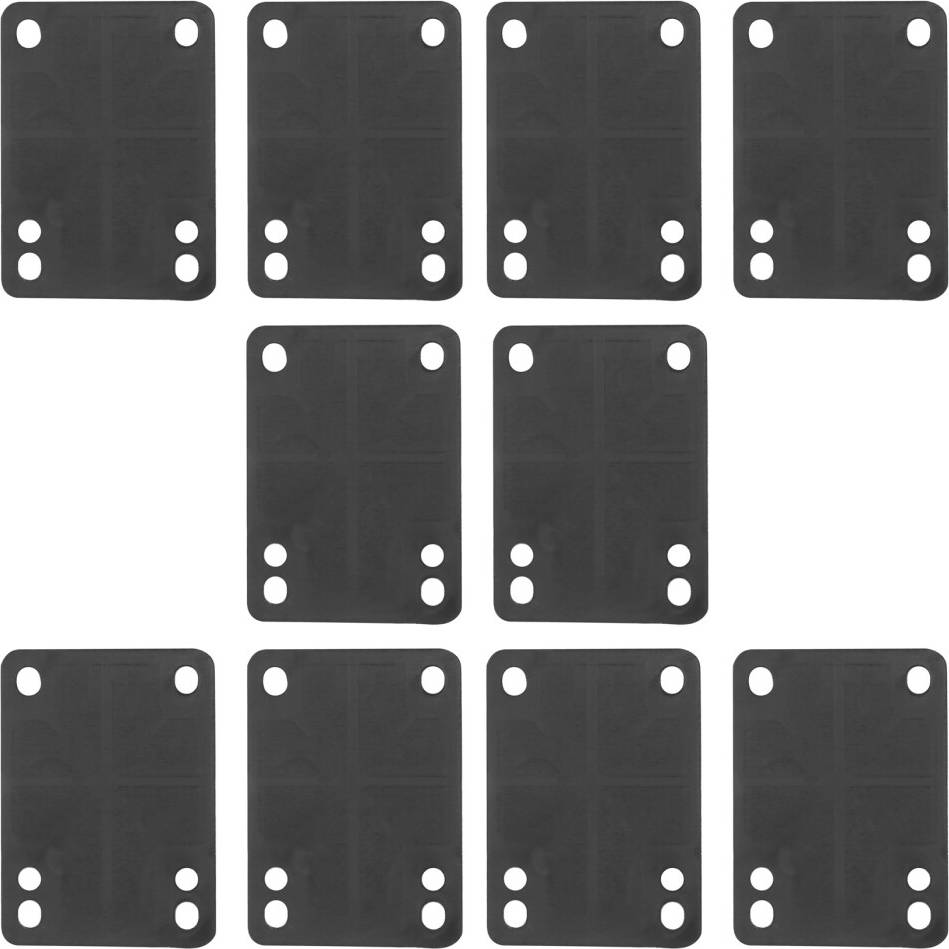 Rubber Skateboard Riser Pad 10 Pack