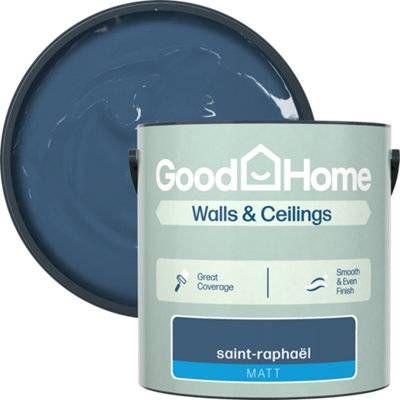 GoodHome Saint-Raphael Matt Ceiling Emulsion Wall Paint 2.5L