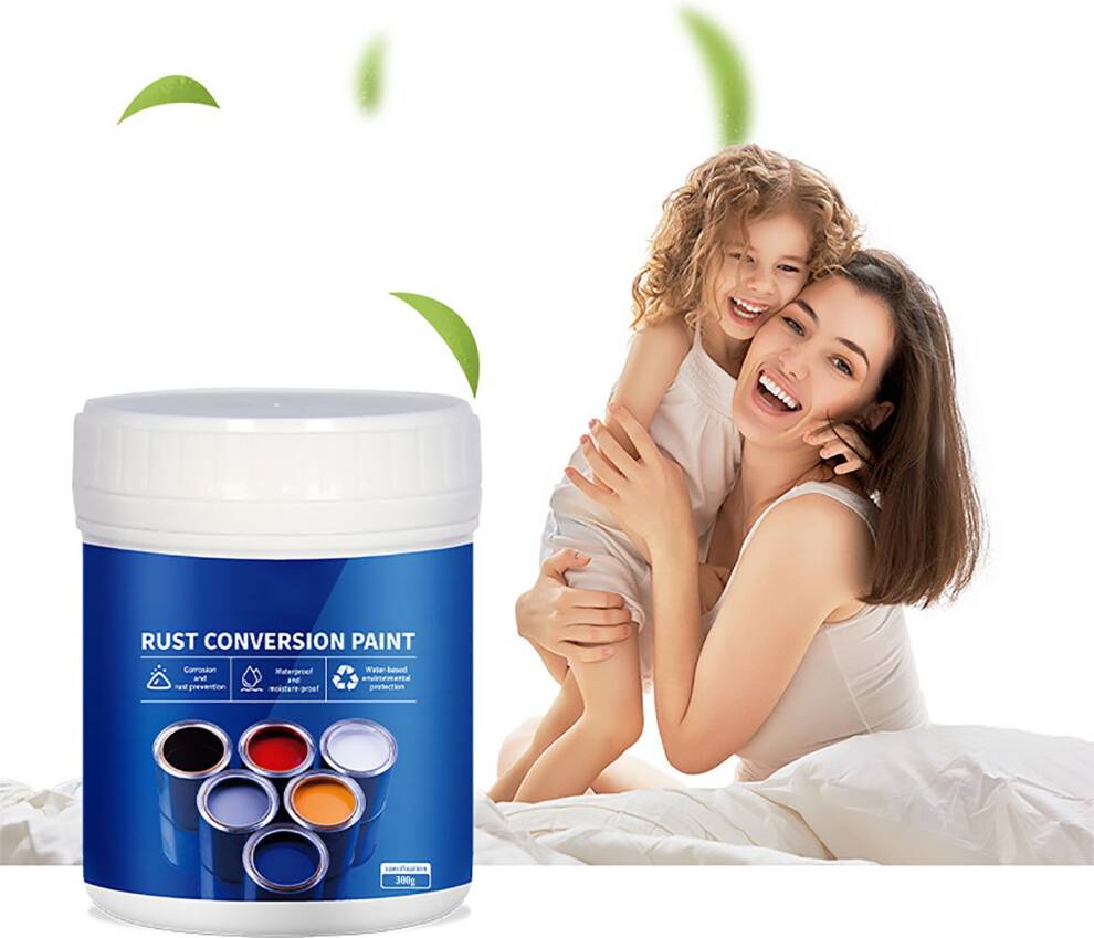 Rust Converter Paint Weatherproof Red 500g