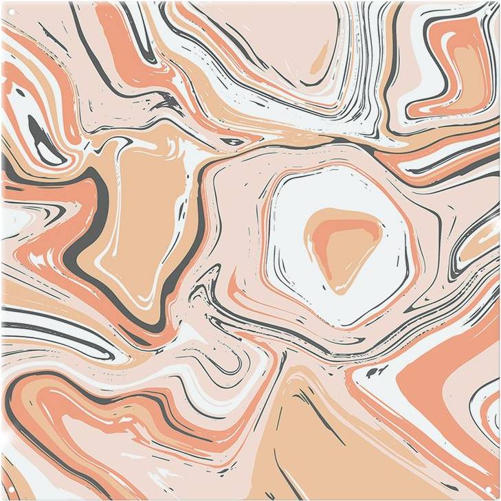 Pink Marble Splash Back Natural