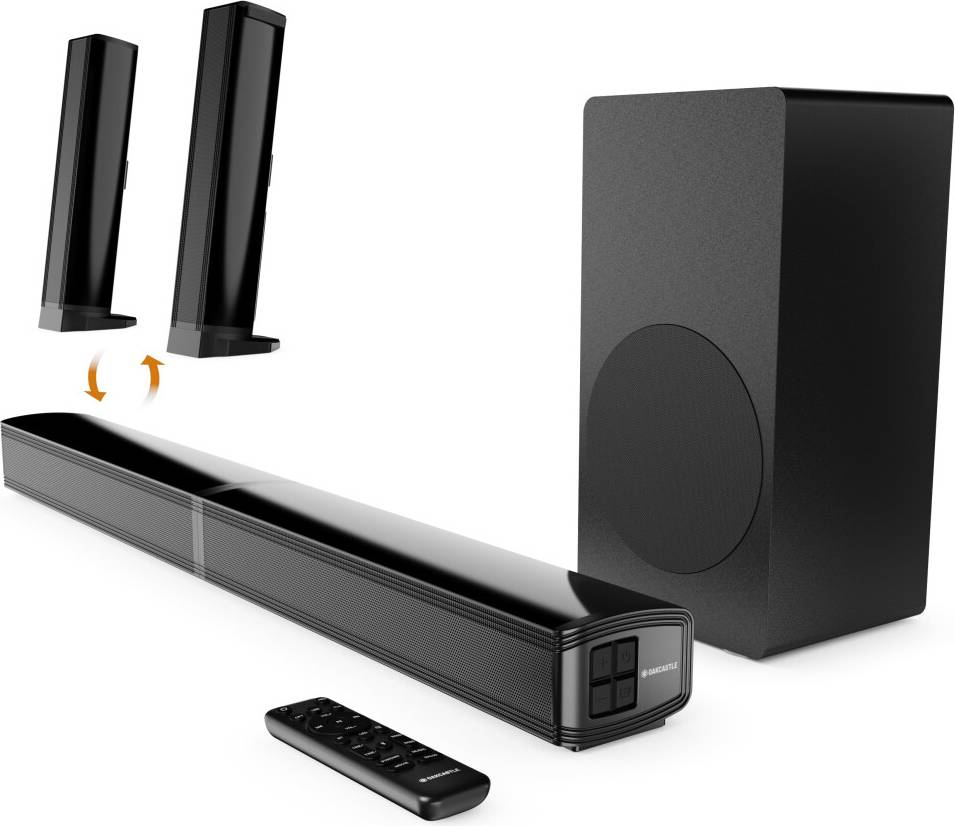 Split 2.1 Channel Bluetooth Soundbar
