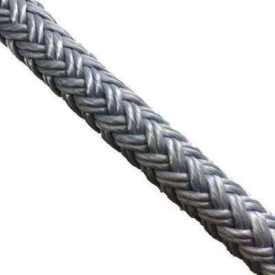 18mm Grey Double Braid Polyester Rope