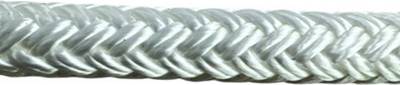 20mm White Double Braid Polyester Rope