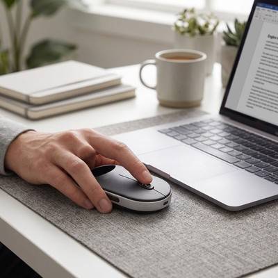 Pressure Sensitive Scroll Mouse 3 Mode