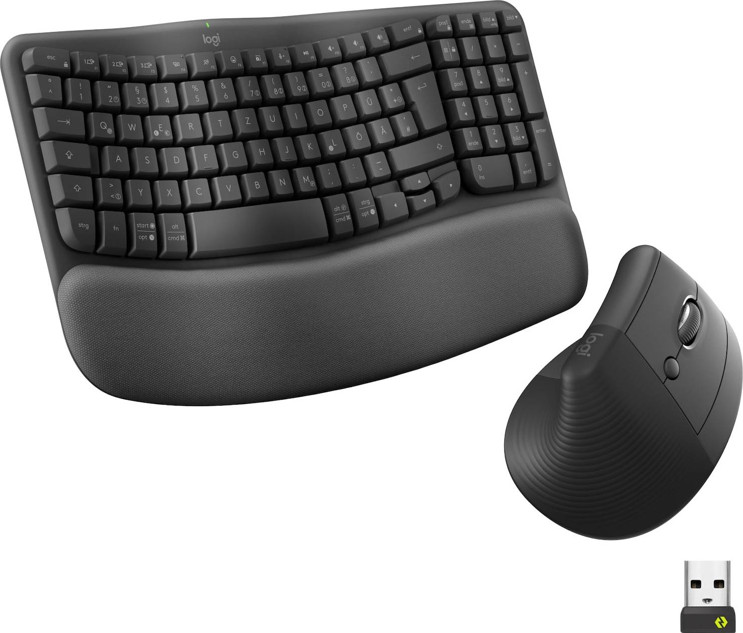 Logitech Wave Keys Lift Combo Keyboard Mouse