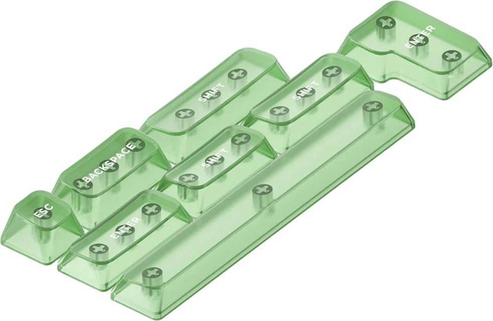 Crystal mSA Keycaps