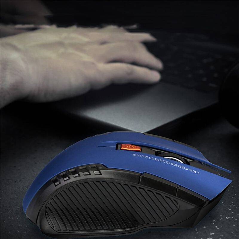 Spactz Wireless Optical Mouse with USB Receiver