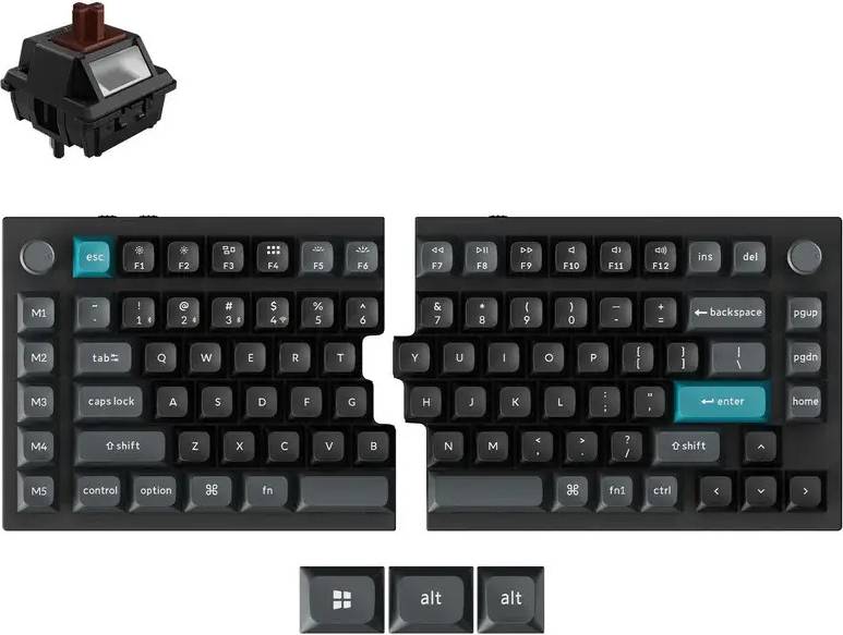 Keychron Q11 Ultra 8K 75% Split Wireless RGB Keyboard