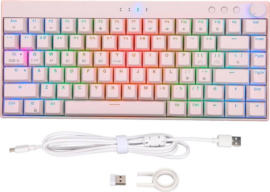Linear Action Switch 82 Key RGB Mechanical Keyboard