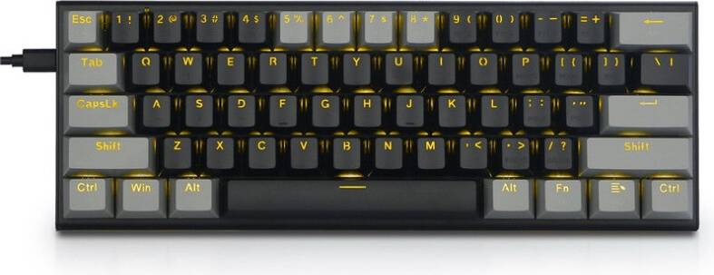 60 keyboard red Compact Gaming Keyboard Wireless Bluetooth