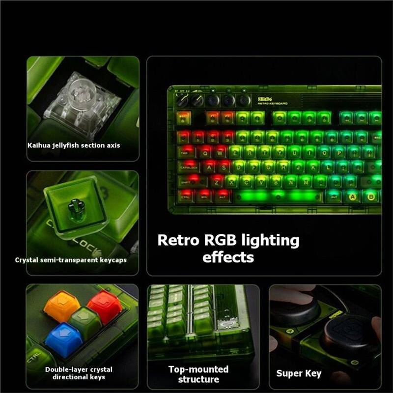 8Bitdo Retro 87 Mechanical Keyboard