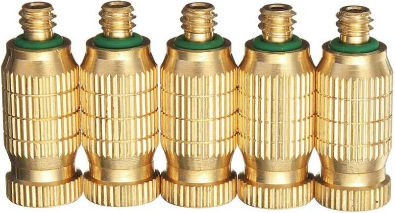 Greenzech Brass Misting Nozzle 3 16 Inch Thread