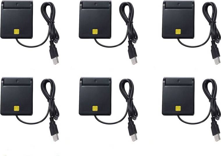 Typecat 6X USB Card Reader for Bank Card