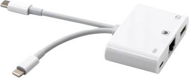 Sodial RJ45 Ethernet Adapter With Port USB Port