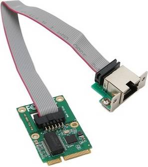 Mini PCIe Network Controller Card
