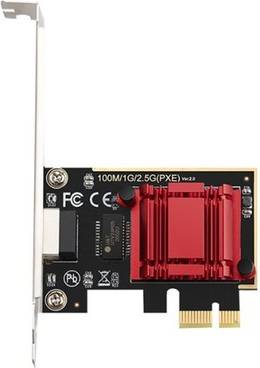 Sodial 2.5G PCI-e To RJ45 Gigabit Card