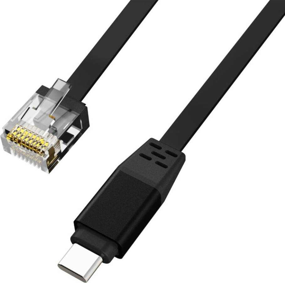 Type C Ethernet Adapter RJ45 Plug-and-Play