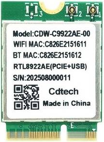 Sodial Rtl8922ae Wifi7 Card Adapter