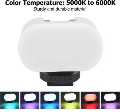 Camera Light RGB Soft Mini Type C