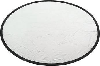 31.5in Silver Gold 2 In 1 Mini Round Light Reflector