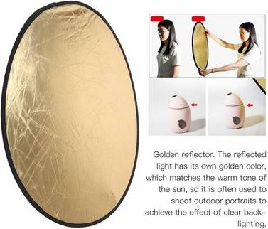110cm Round Collapsible Reflector