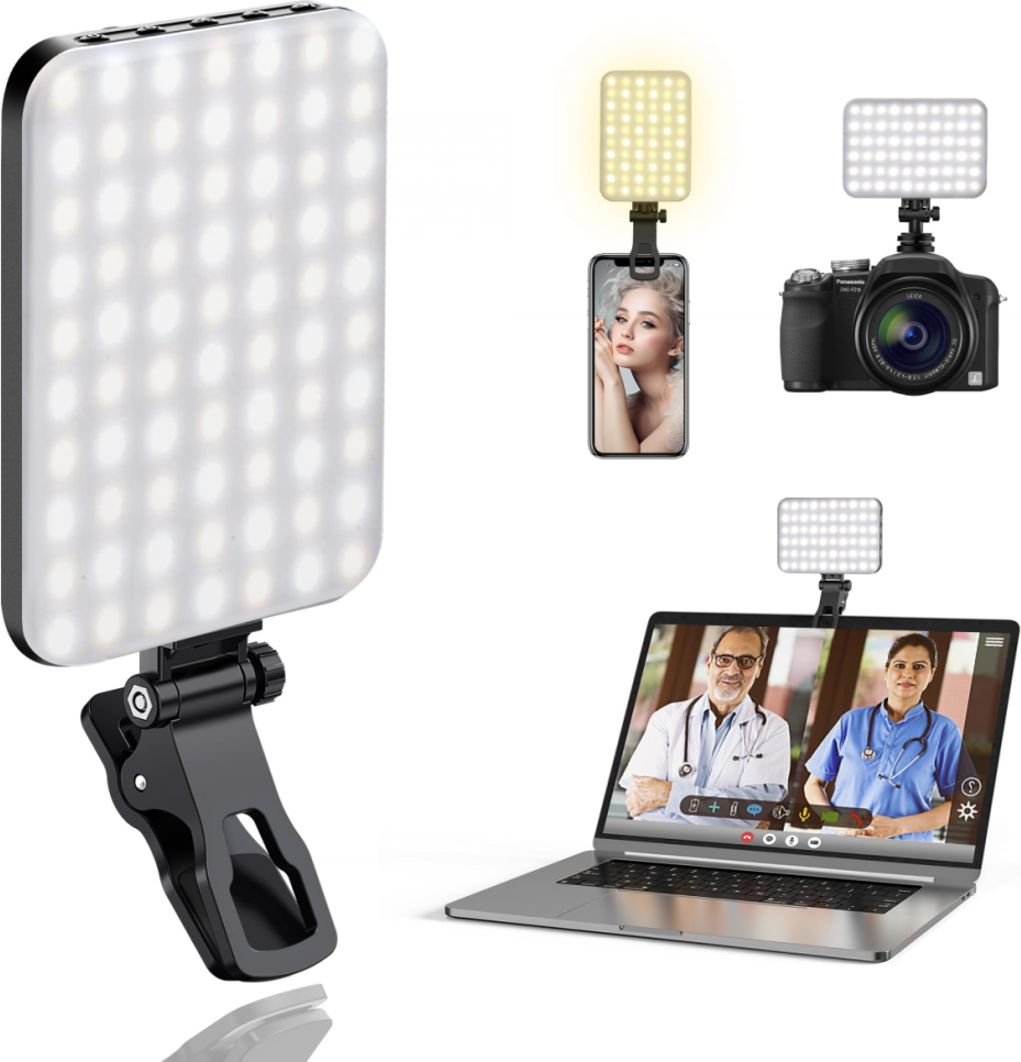60 LED Portable Selfie Light Video Conference Lighting