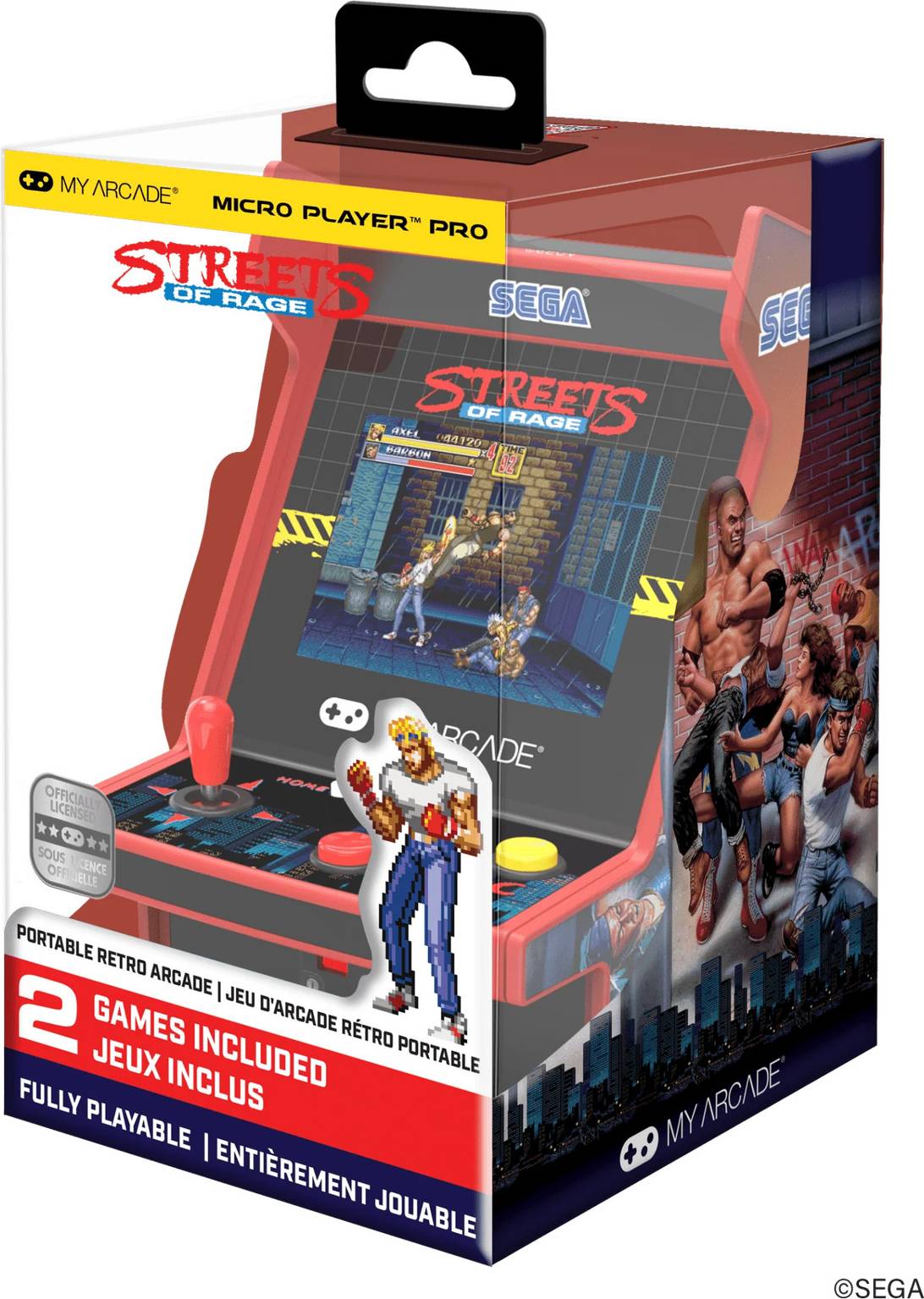 My Arcade Streets Of Rage Micro Player Pro