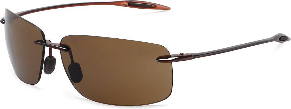 Sports Sunglasses TR90 Rimless Frame