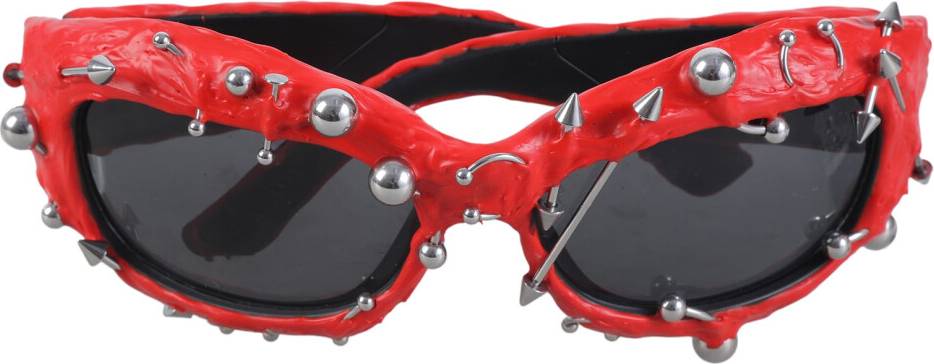 Punk Rivet Frame Sunglasses Hip-Hop Style
