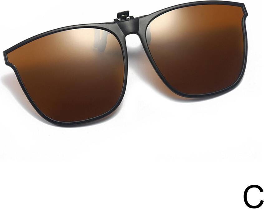 Polarized Sunglass Clips UV Protection Large Frame