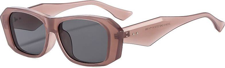 Frame Stylish Large Rectangular Sunglasses Uv Protection - Summer