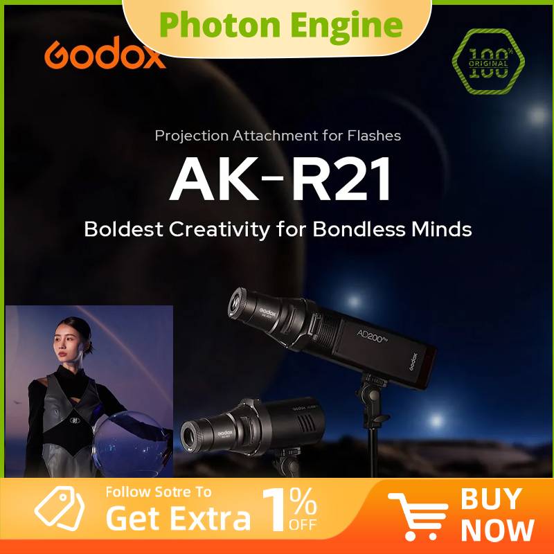 Godox 65mm Lens For AK R21 Projection Attachment