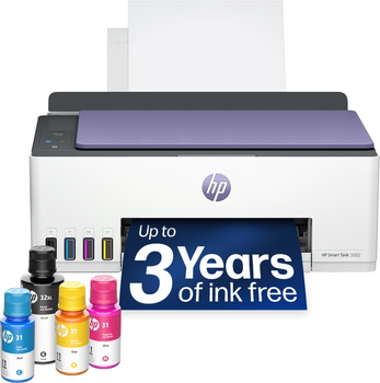 Tank printer HP Smart Tank 5002 Wireless Ink Printer