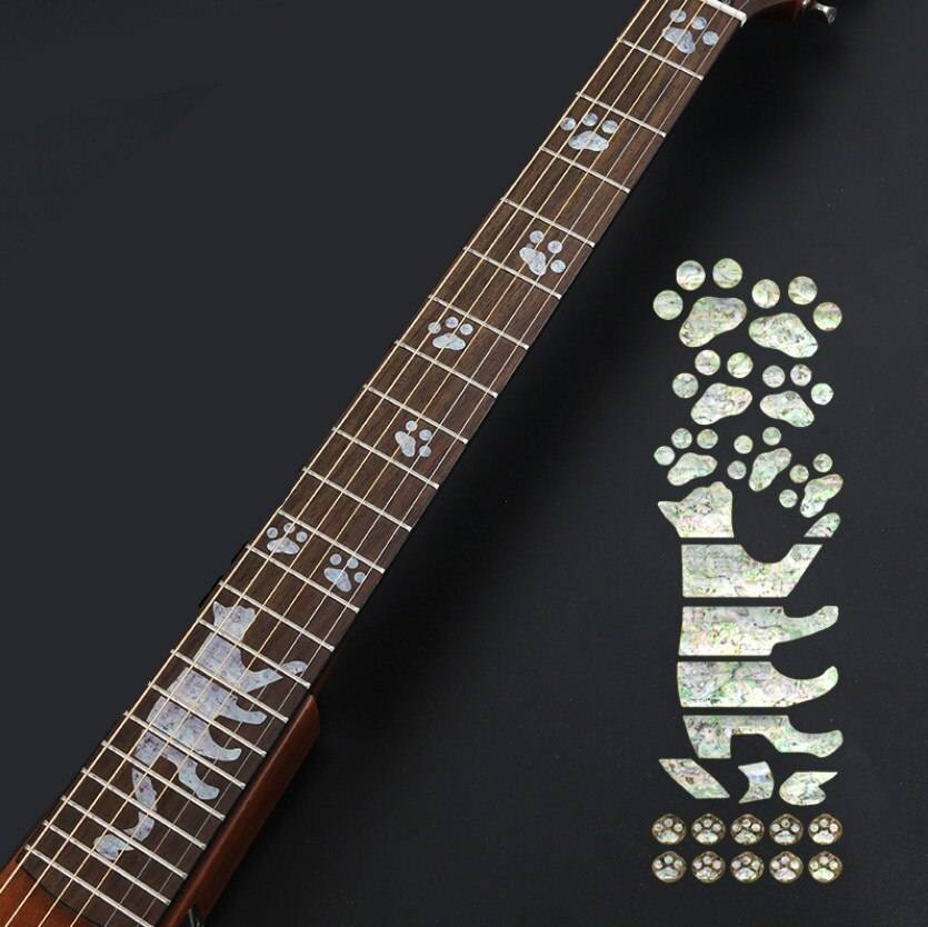Gitarr Fretboard Decals Inlay Sticker