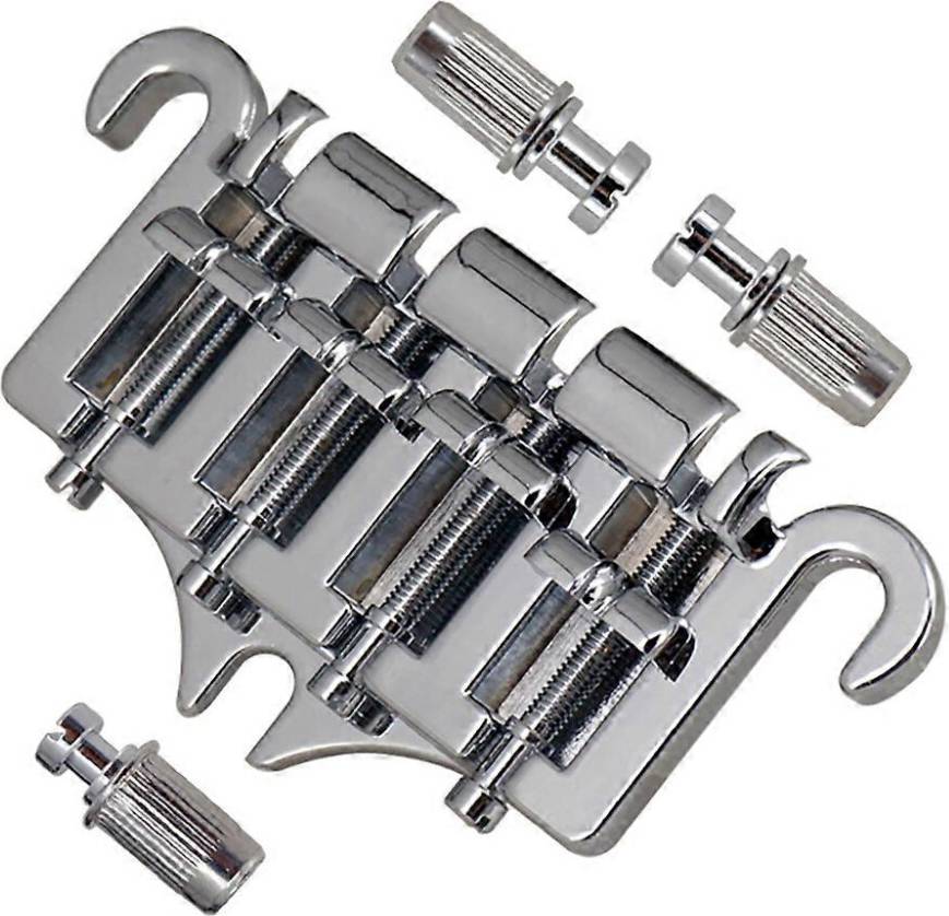 3-Point 4-String Bass Bridge Tailpiece