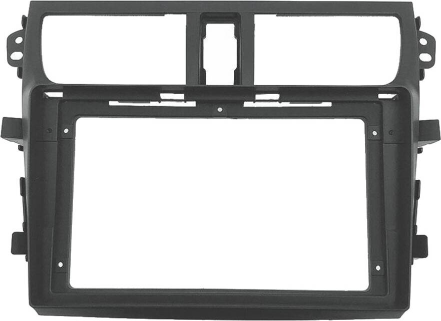 2Din 9 Inch Car Control Fascia Audio Frame