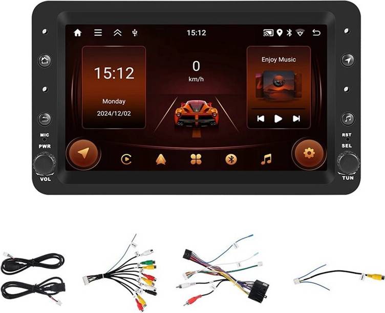 Car android Typecat Android 7 Inch Car Radio 2Din WIFI