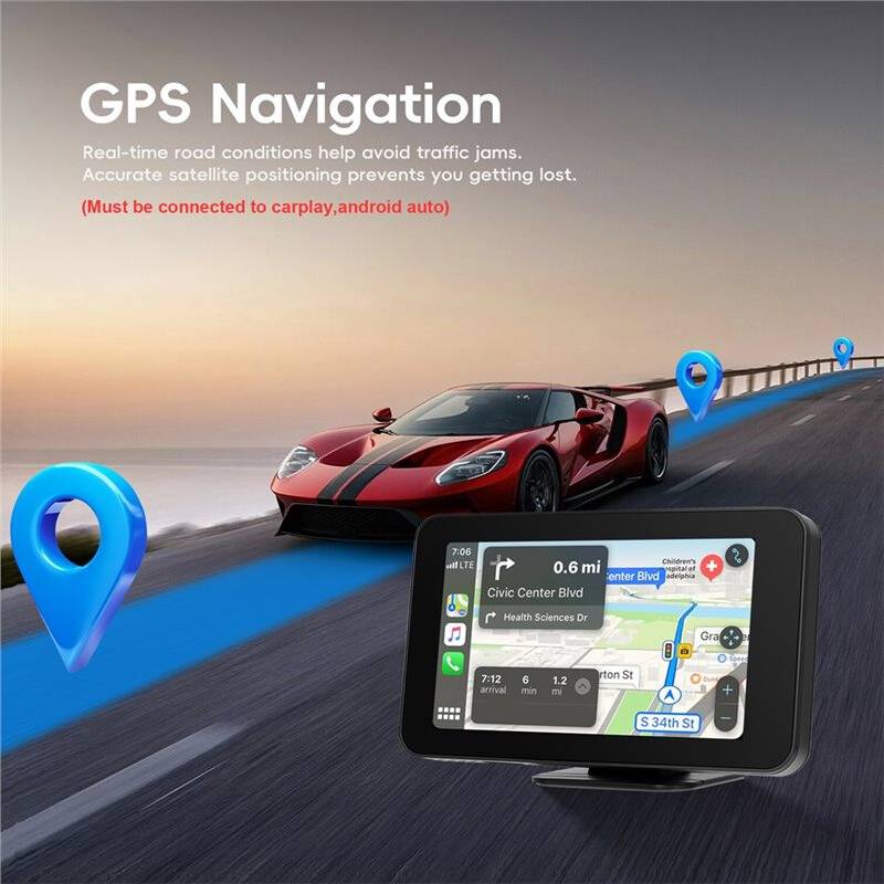 Car android 4.7 Car Monitor CarPlay Android Auto