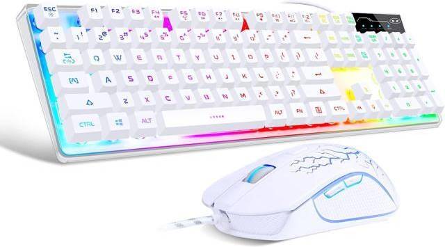 Gaming keyboard and mouse Future Power K1 RGB LED Gaming Keyboard Mouse Combo