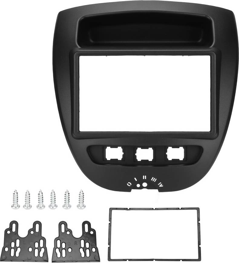 2 DIN Console Navigation Panel Frame