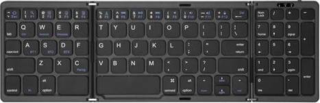 Mini wireless keyboard Tri-fold Mini Wireless Bluetooth Keyboard